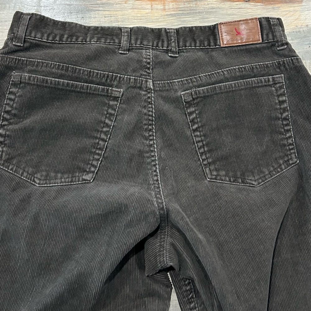 Eddie Bauer Dark brown baby corduroy women’s pants